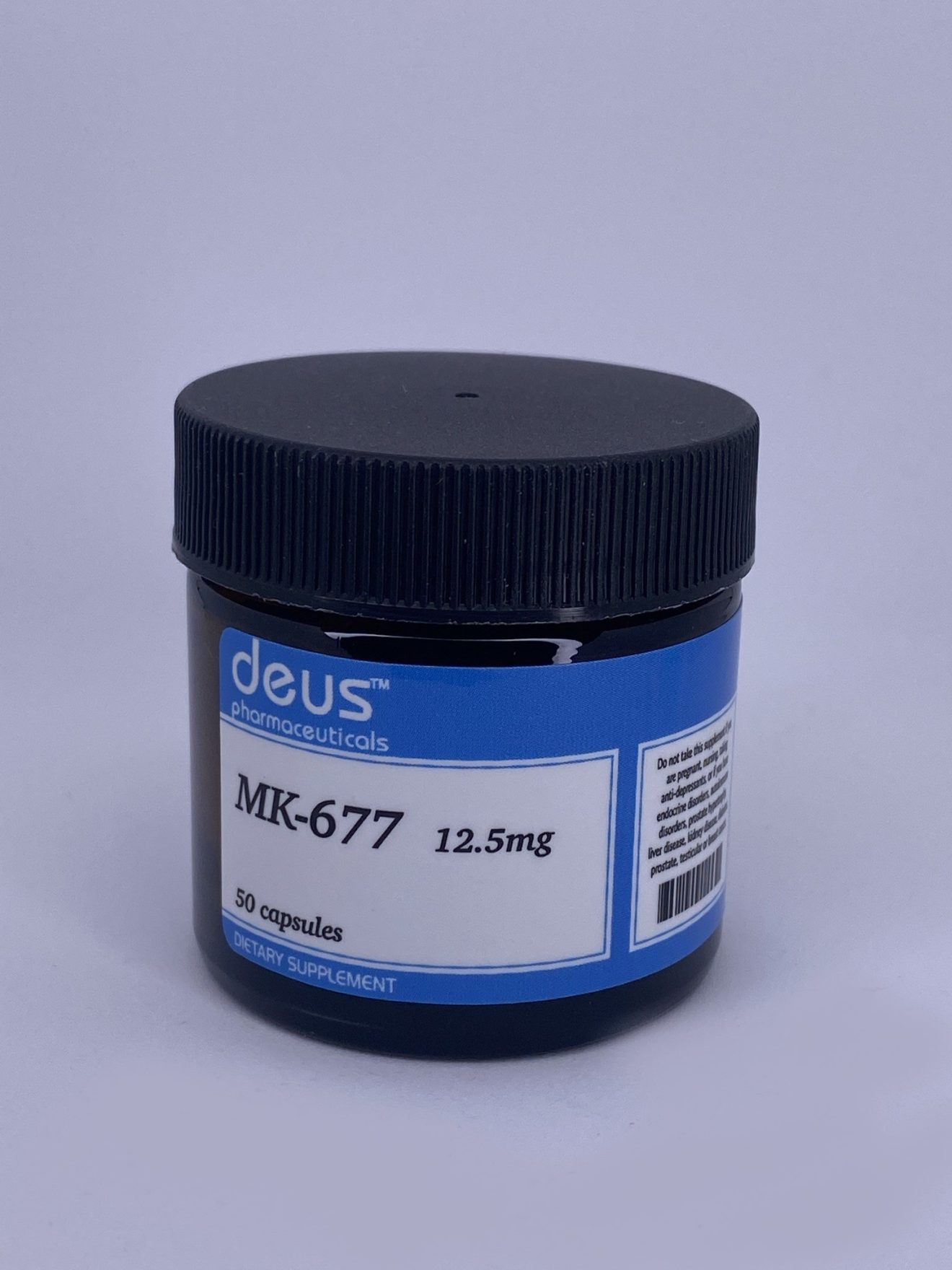 MK-677 12.5mg x 50 capsules - [Source] Deus Pharmaceuticals - Canada ...